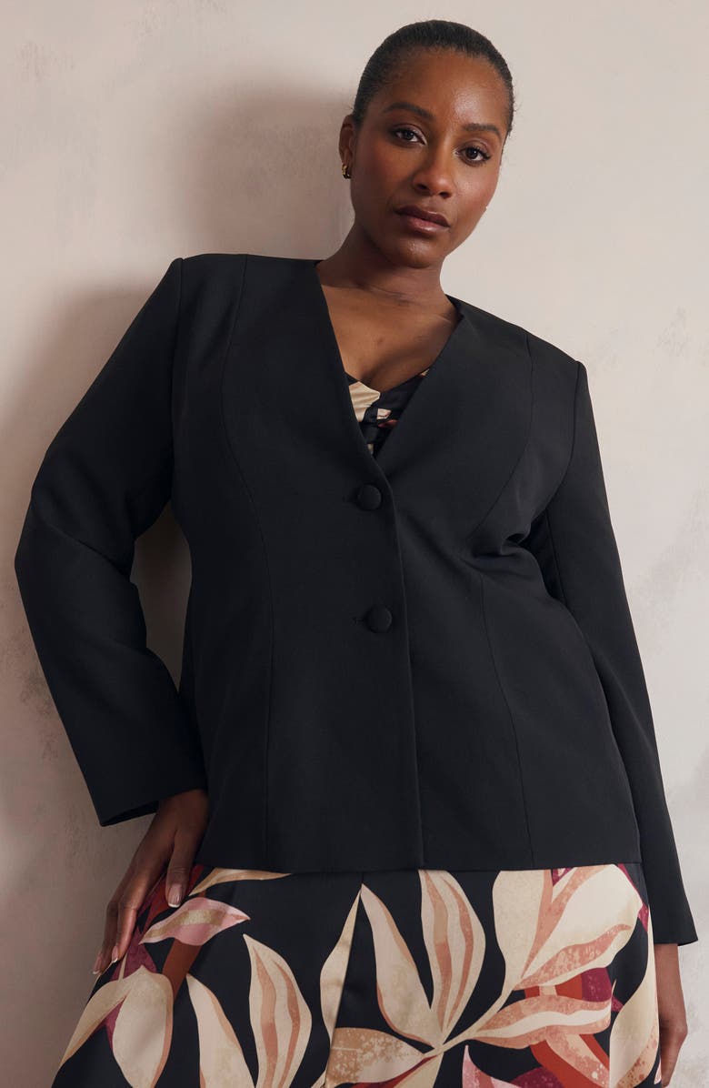 Estelle Jenna Jacket, Alternate, color, Black