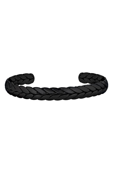 Men's Braided Cuff Bracelet