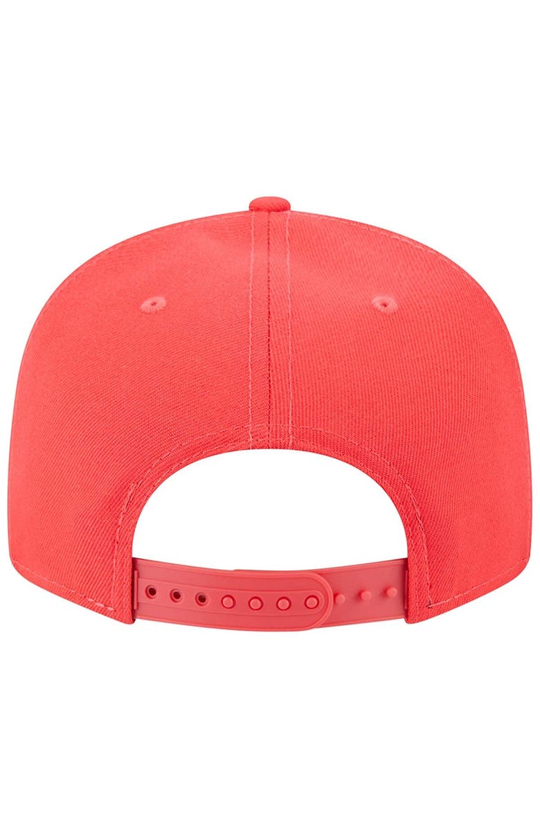 New Era Men's New Era Red Pittsburgh Steelers Color Pack Brights 9FIFTY Snapback Hat, Alternate, color, 