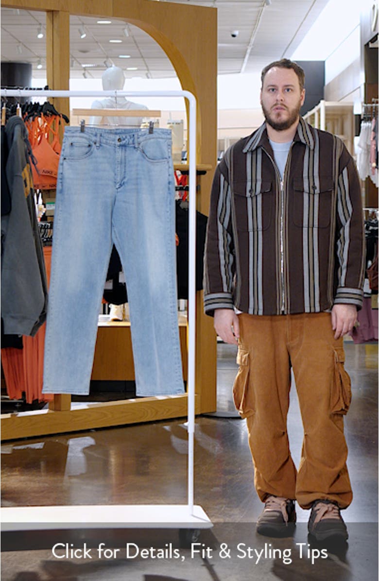 Fit 4 Authentic Stretch Straight Leg Jeans, sales video thumbnail