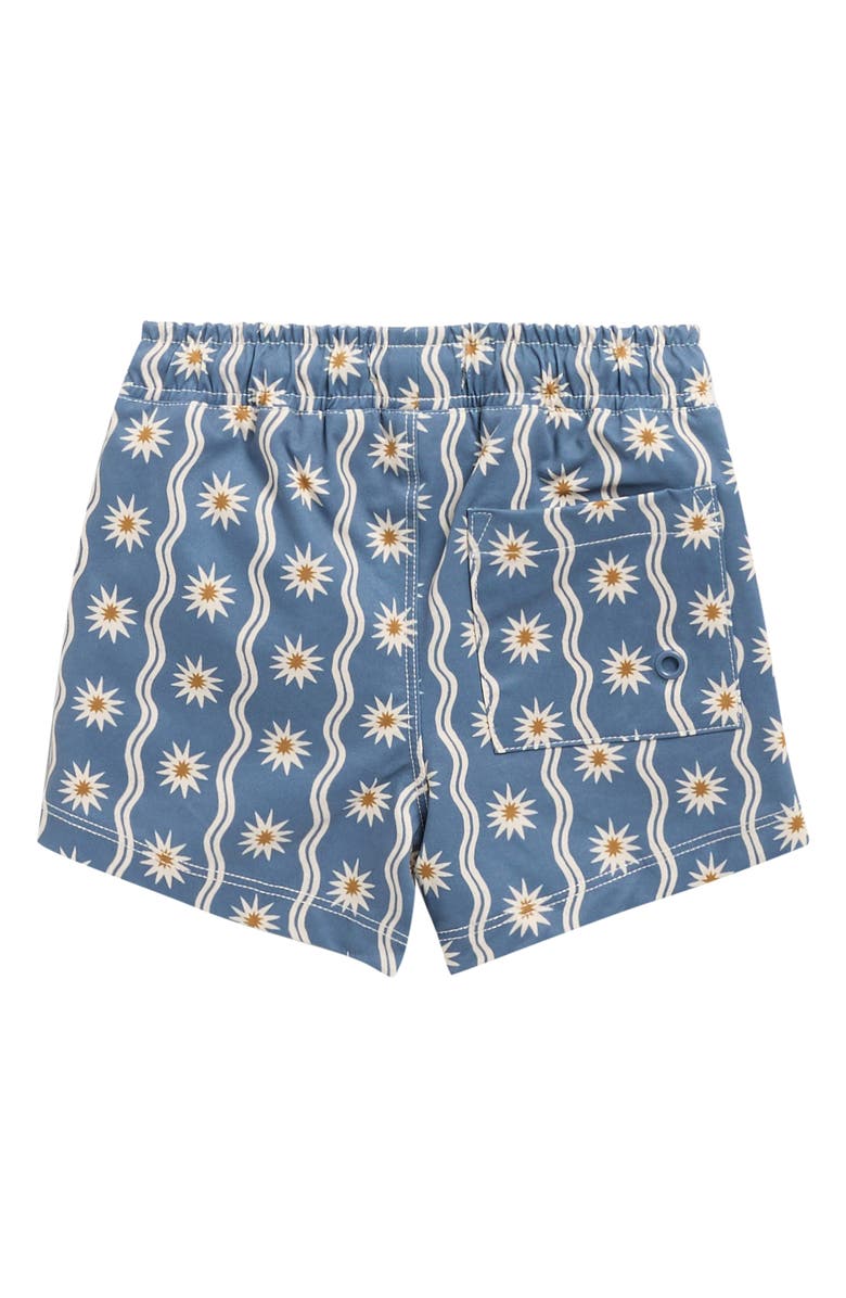 Rylee + Cru Sun Wave Board Shorts, Alternate, color, Marine