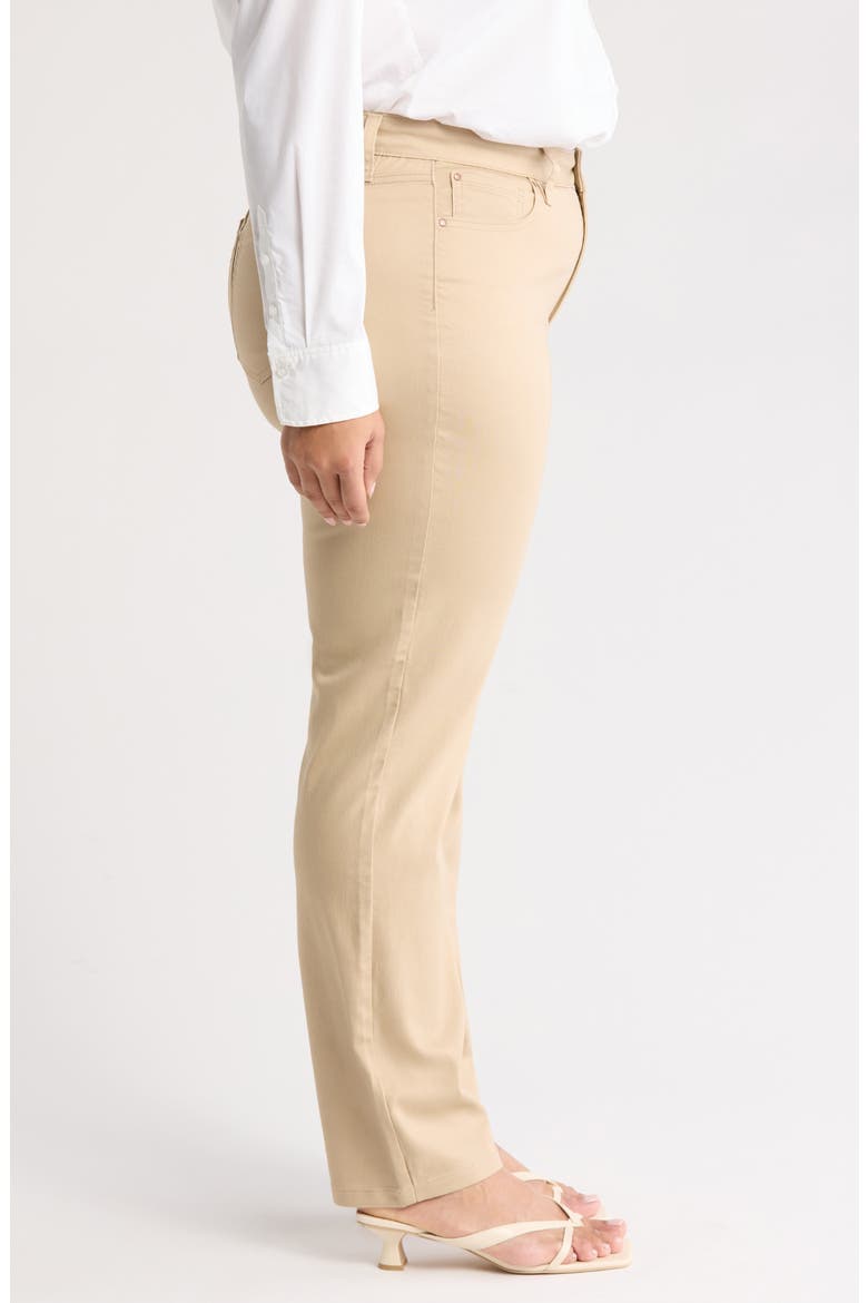 Lexington Straight Leg Jeans, Alternate, color, JONES KHAKI