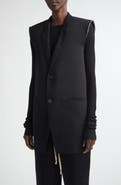 Rick Owens Raw Edge Wool Vest