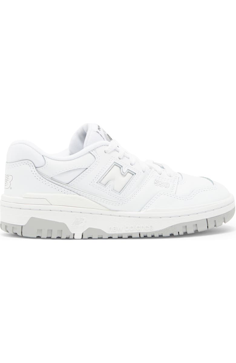 New Balance Kids' 550 Basketball Sneaker, Alternate, color, White