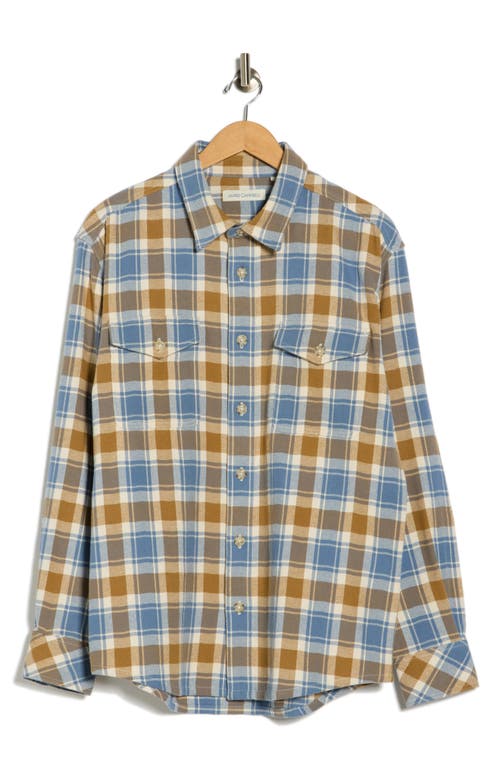 James Campbell Cayucos Plaid Overshirt In Multi