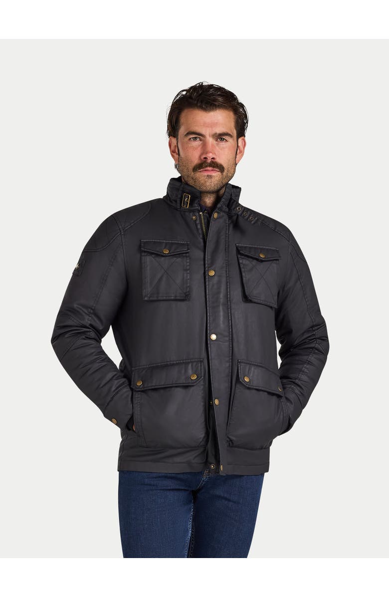 Raging Bull Wax Effect Jacket, Alternate, color, Black