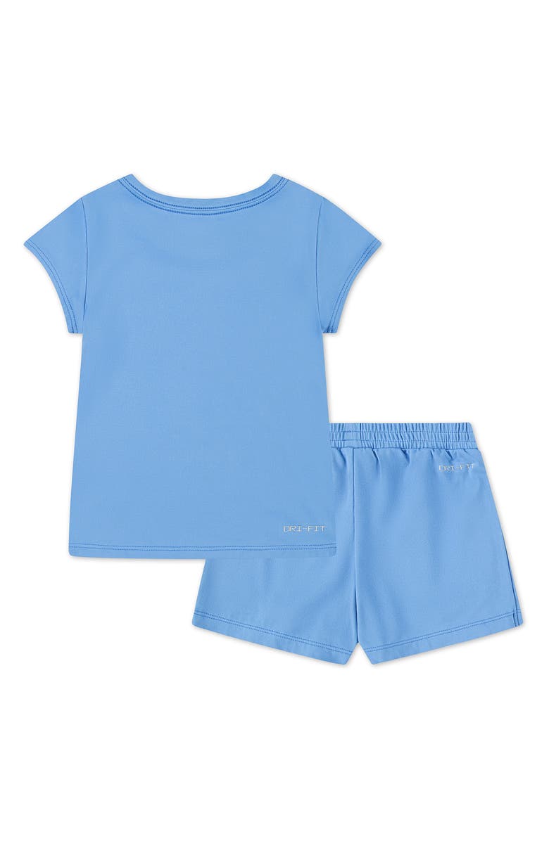 Nike Kids' All Day Play Graphic T-Shirt & Pleated Skort Set, Alternate, color, 