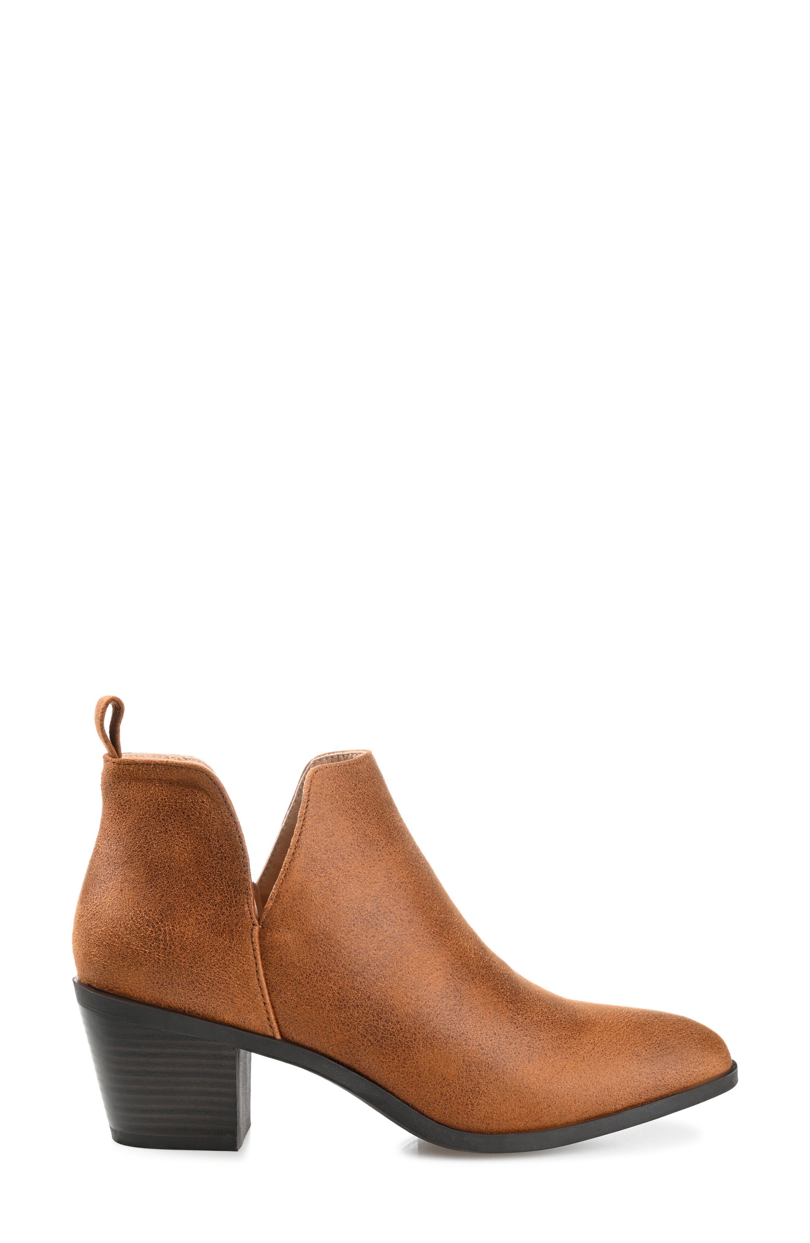 Journee Collection Lola Bootie - Wide Width, Alternate, color, Brown