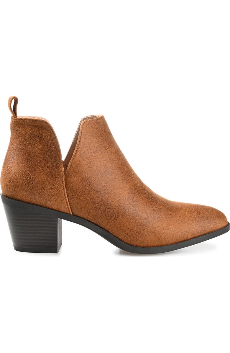 Journee Collection Lola Bootie - Wide Width, Alternate, color, Brown