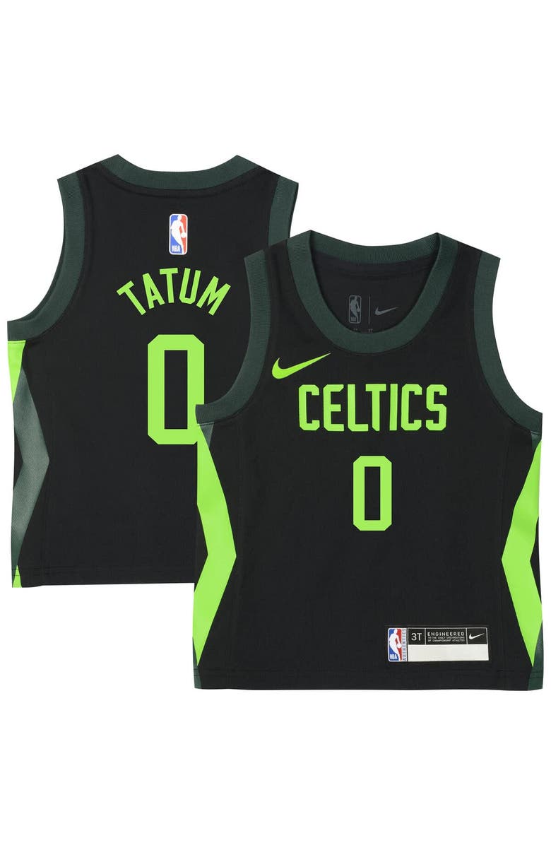 Nike Toddler Nike Jayson Tatum Black Boston Celtics 2024/25 Swingman Player Jersey - City Edition, Main, color,