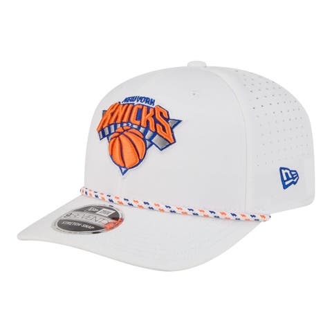 Men's New Era White New York Knicks 2026 NBA All-Star Game Rope Vented 9SEVENTY Adjustable Hat