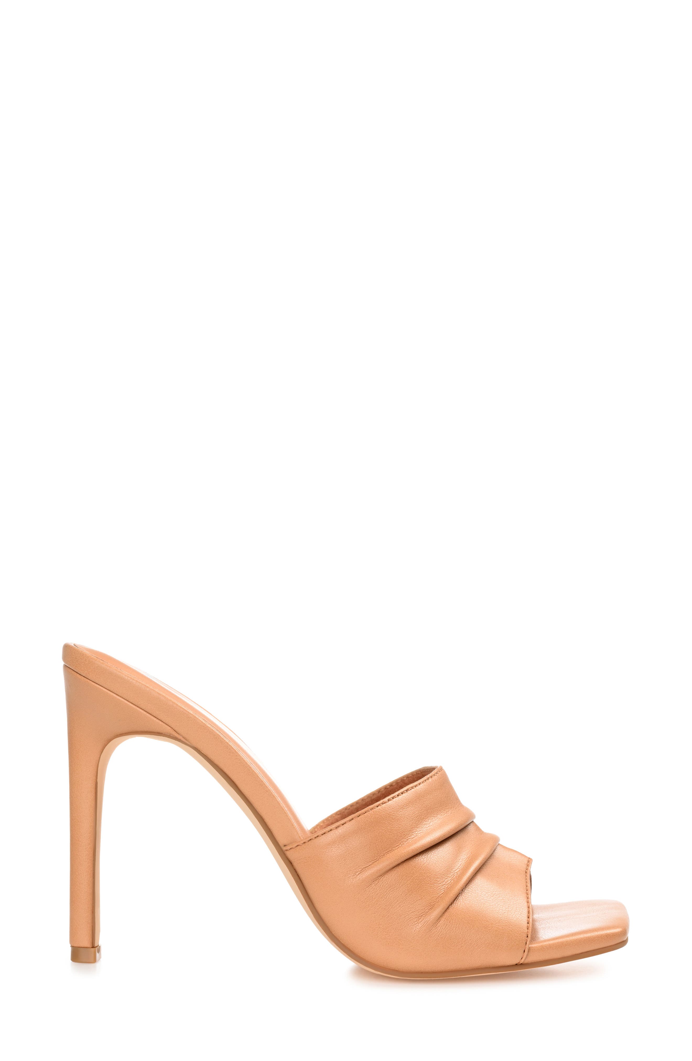 Journee Collection Camber Heeled Sandal, Alternate, color, Tan