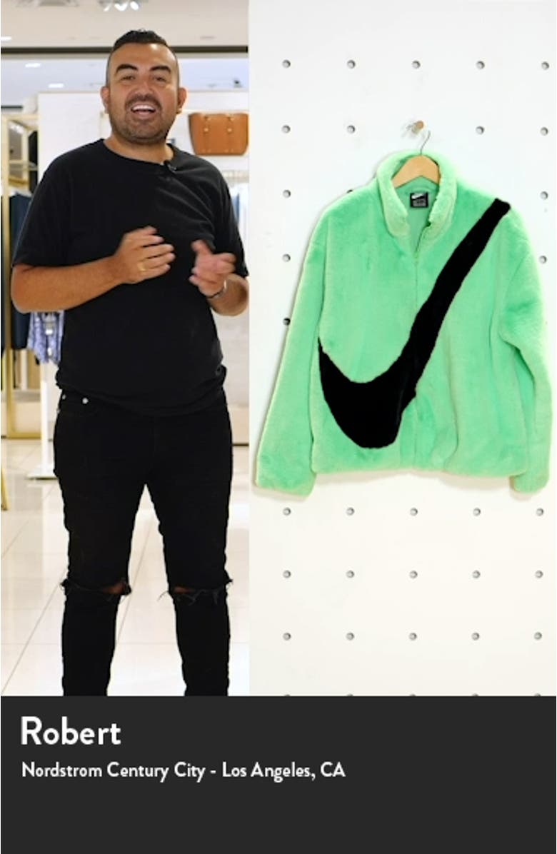 Sportswear Faux Fur Jacket, sales video thumbnail