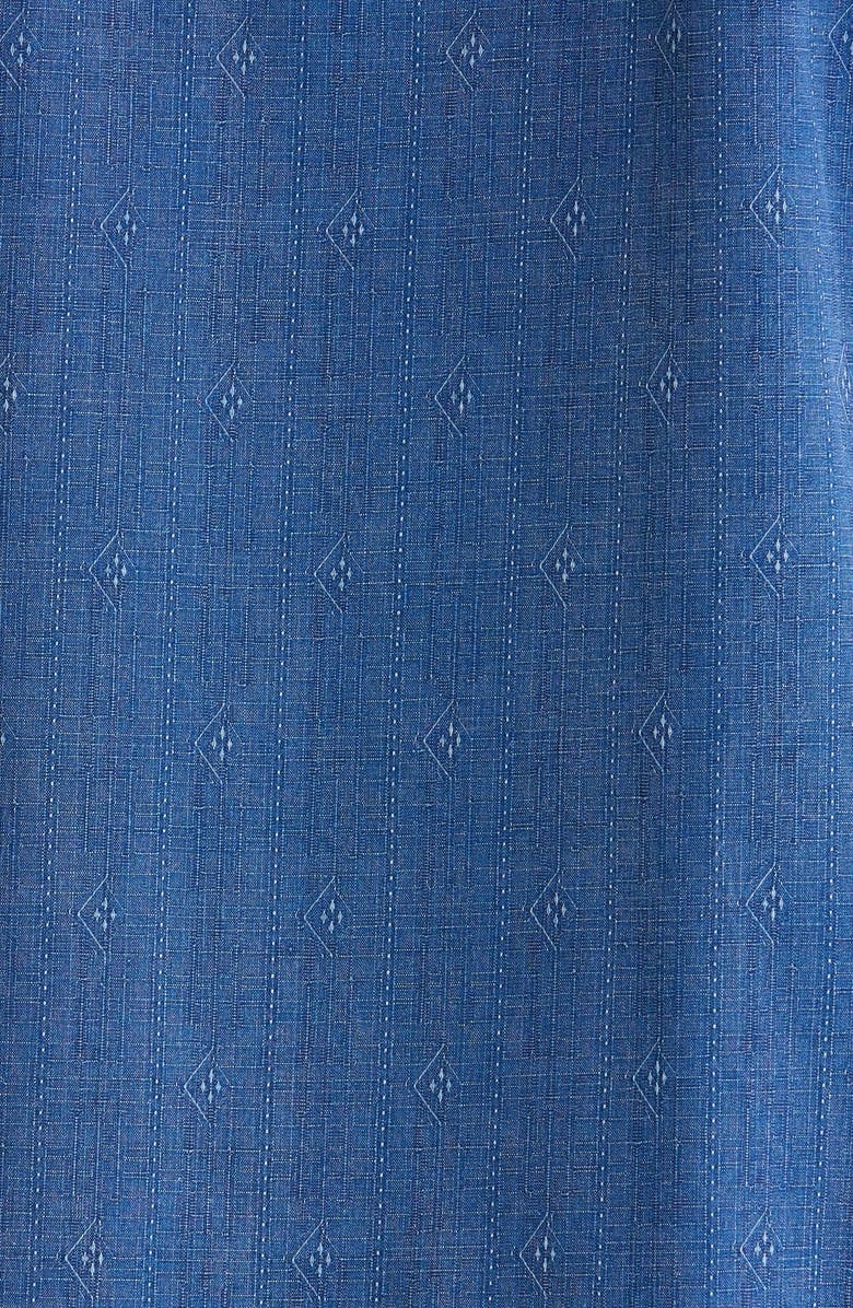 Tommy Bahama Kona Luxe Silk Button-Up Shirt, Alternate, color, Dockside Blue
