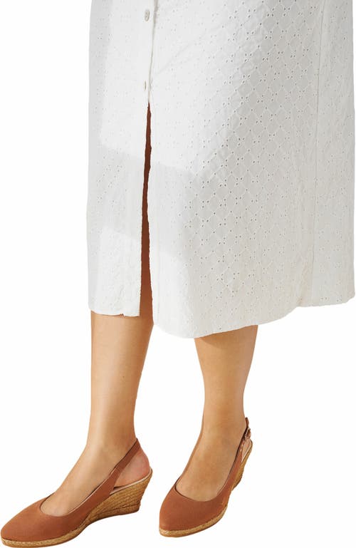 Viscata Palomera Canvas Espadrille Wedges In Brown