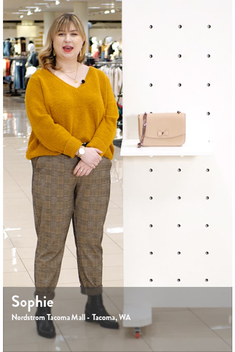 Danieel Bow Leather Crossbody Bag video