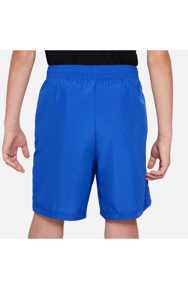 Nike Kids' Dri-FIT Multi+ Shorts, Alternate, color, Game Royal/ White