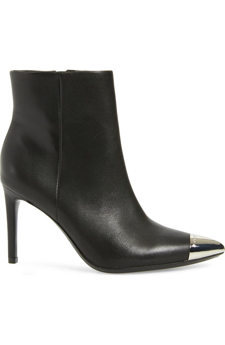 Calvin Klein Ravie Pointy Cap Toe Bootie, Alternate, color,