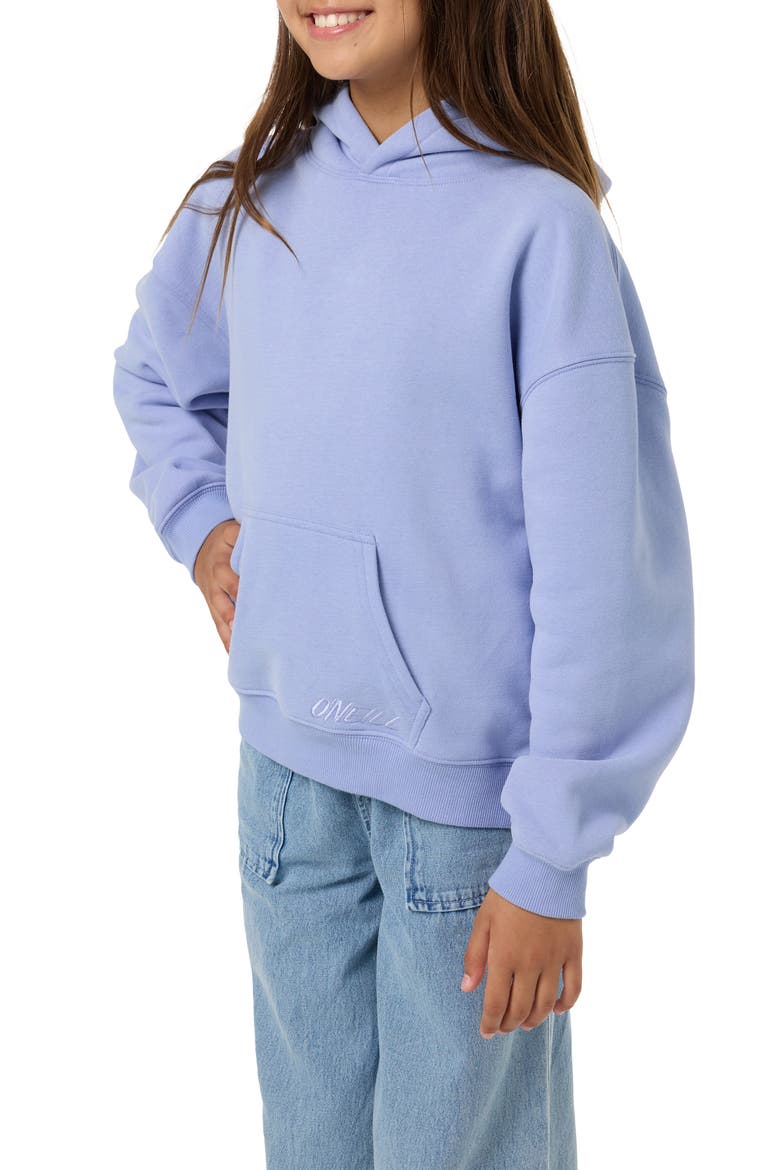 Kids' In the Sea Oversized Hoodie, Alternate, color, BLUE JELLY