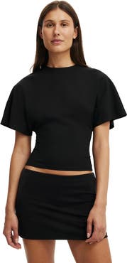 Cotton On Women's Blair Batwing Short Sleeve Tee