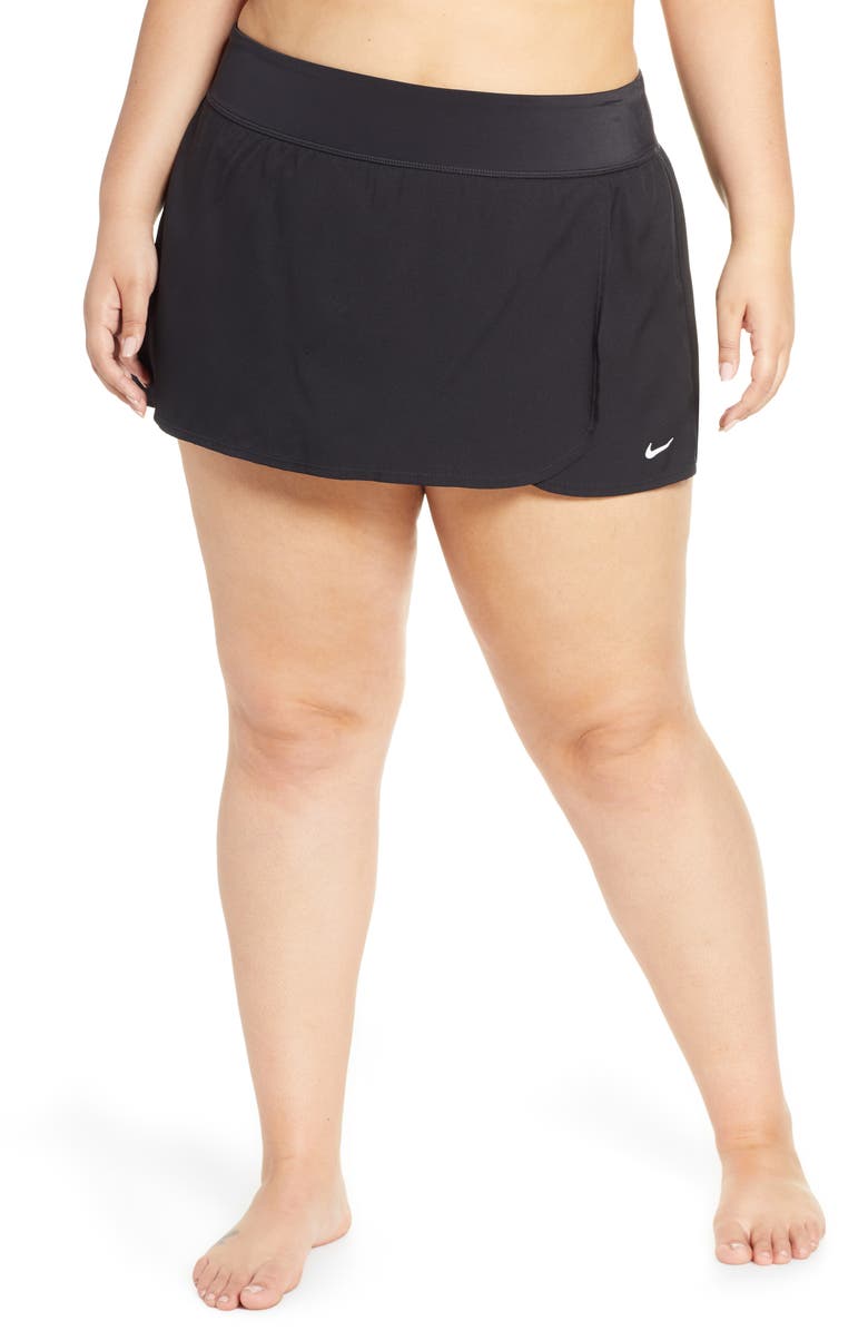 Nike Swim Board Skirt, Main, color, Black