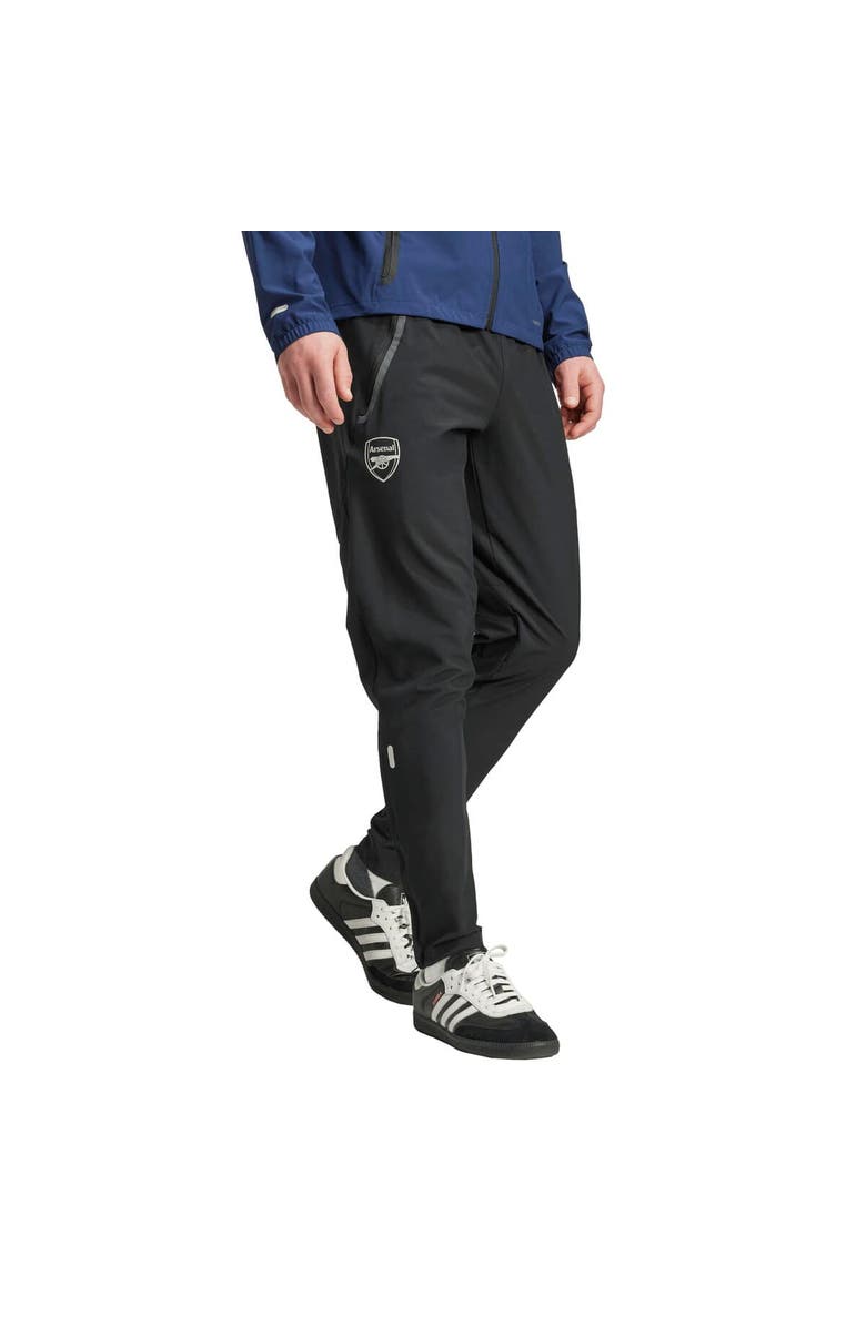 adidas Men's adidas Black Arsenal 2025/26 Tiro Vis Tech Travel Pants, Main, color,
