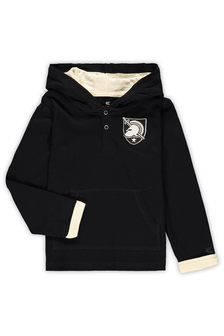 Toddler Colosseum Black/Heathered Gray Army Black Knights Poppies Hoodie and Sweatpants Set, Alternate, color, Black