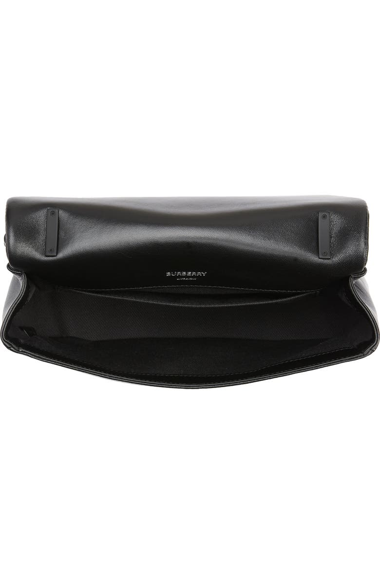 Burberry Lola Hoof Quilted Leather Shoulder Bag, Alternate, color,
