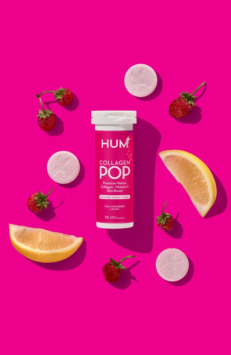 Hum Nutrition Collagen POP + Vitamin C 3-Pack Dissolvable Tablets, Alternate, color,