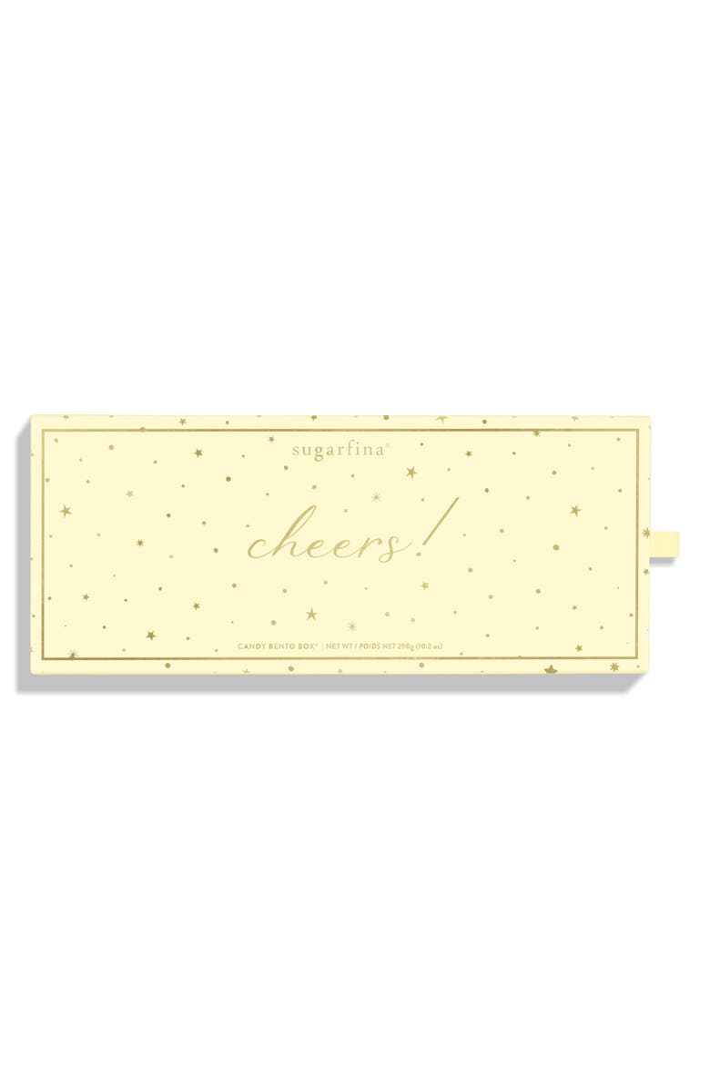 sugarfina Cheers 3-Piece Candy Bento Box, Main, color, 