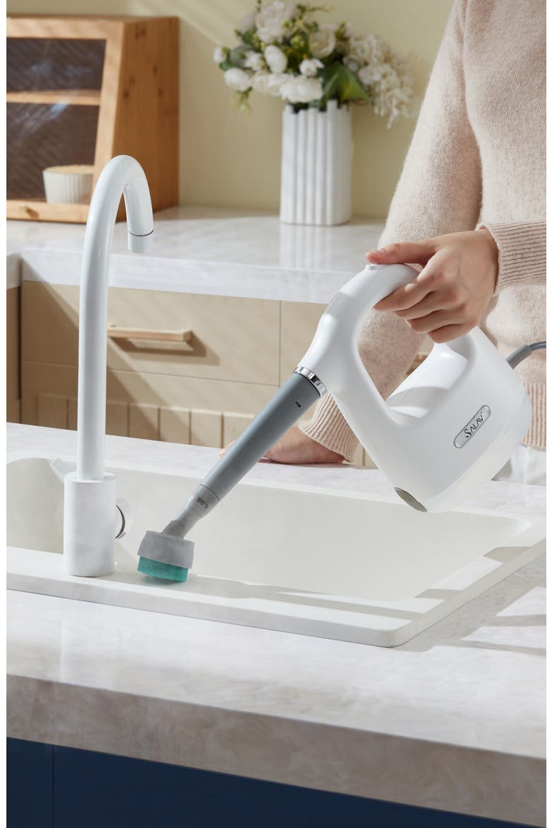 CS-100 Compact Steam Cleaner, Alternate, color, WHITE