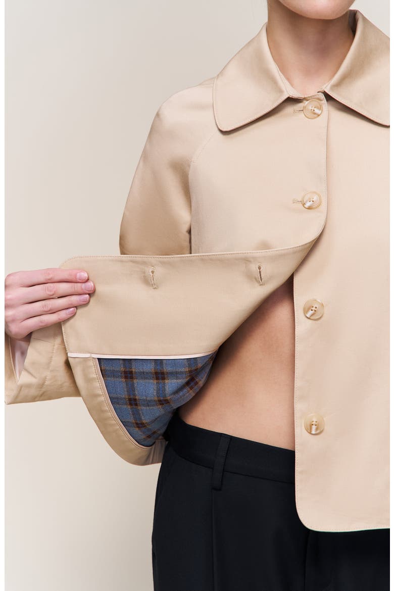 Romeo Trench Coat, Alternate, color, Taupe