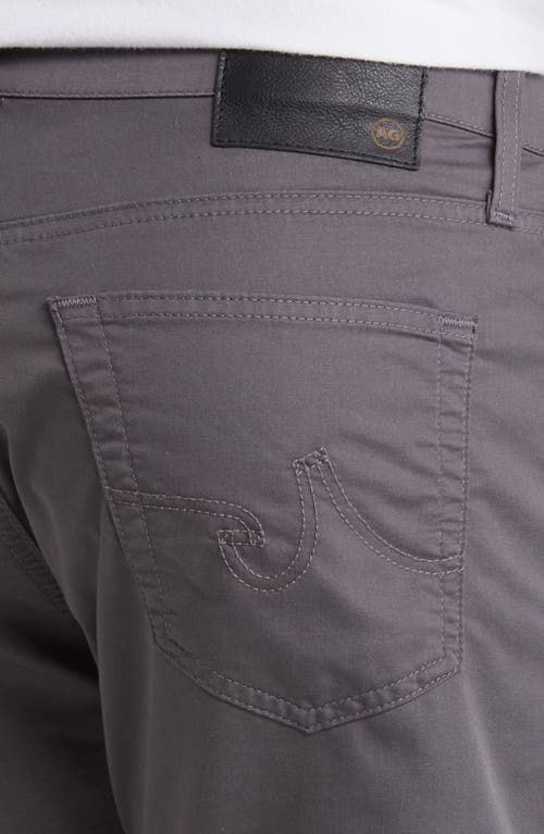 Ag Everett Commuter Performance Slim Straight Pants In Gray