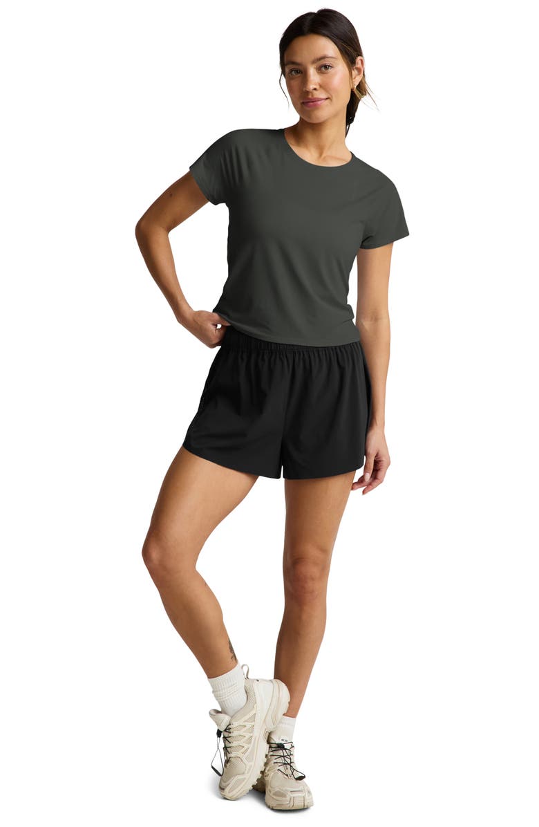 Beyond Yoga Breezeweight Active T-Shirt, Alternate, color, Slate Green