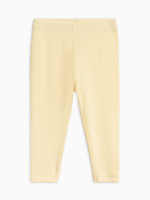 Organic Lennon Ribbed Leggings (Baby)