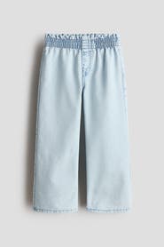 H&M Wide Denim Trousers