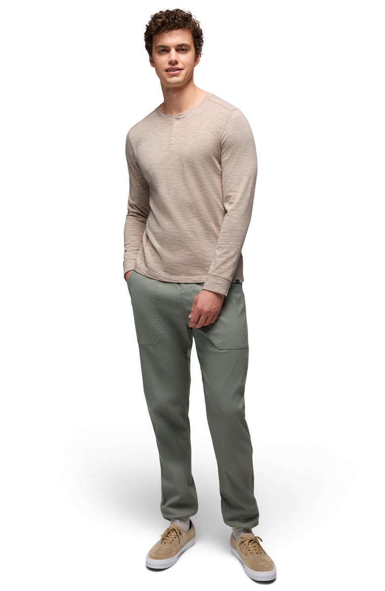 prAna Ronnie II Henley T-Shirt, Alternate, color, Canvas