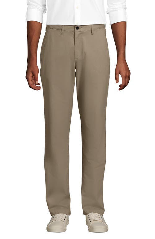 Lands' End Travel Kit Comfort Waist Athletic Fit Chino Pant In Green
