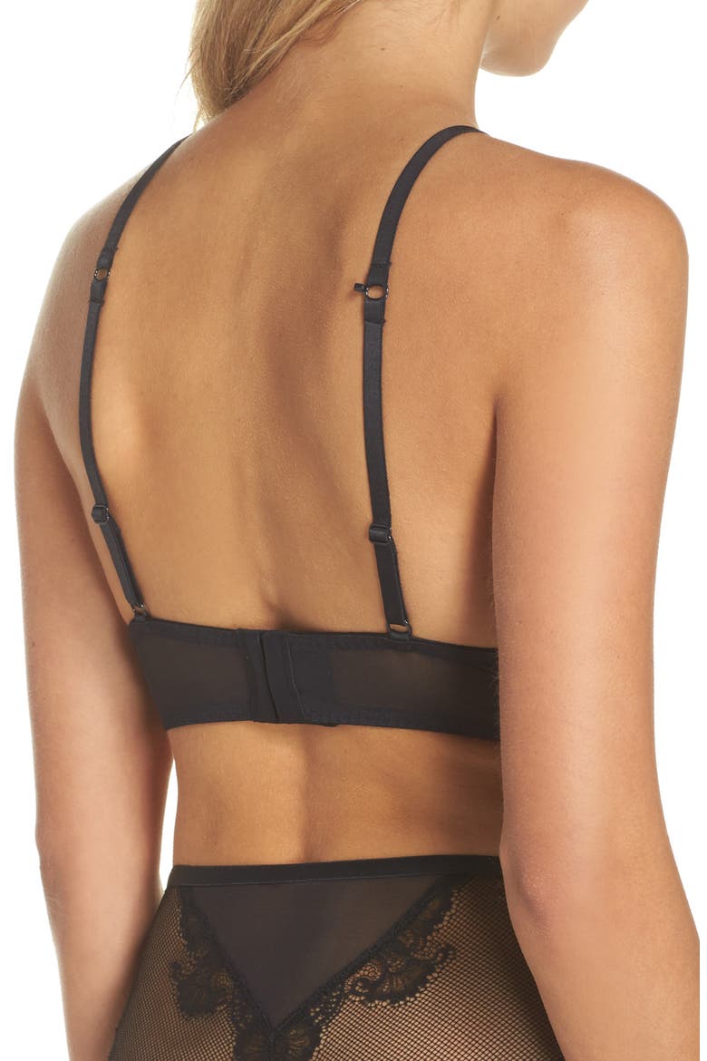 Intimately FP Jasmine Underwire Bralette, Alternate, color, BLACK