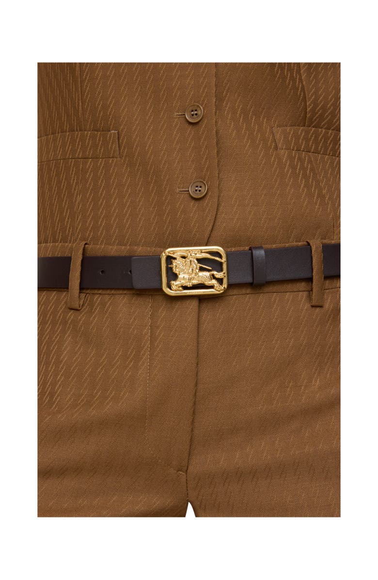 Burberry Reversible Leather Rider Belt, Alternate, color, Peat Brown/Soap Beige