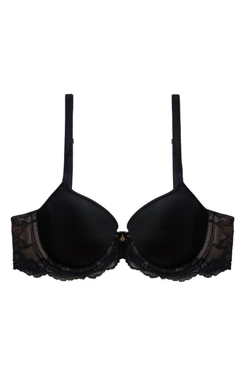 Wacoal Vivid Attraction Underwire T-shirt Bra In Black