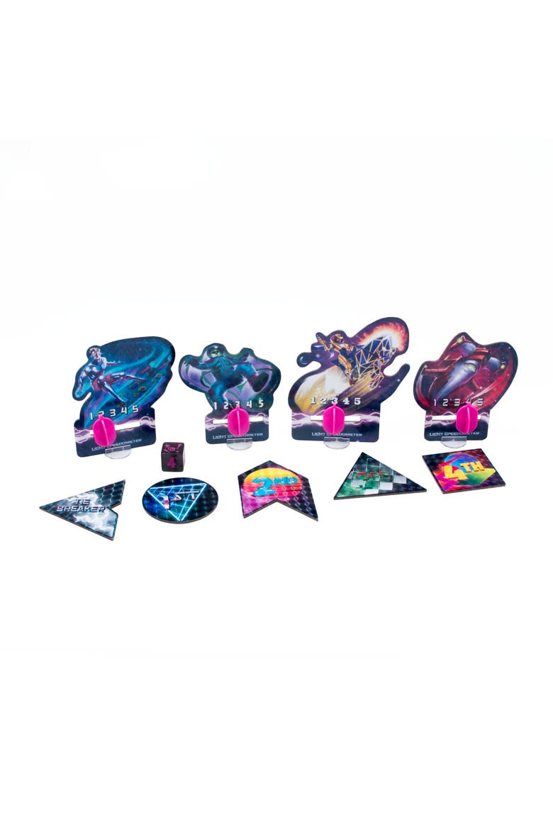 Lazer Ryderz Board Game, Alternate, color, Multicolored