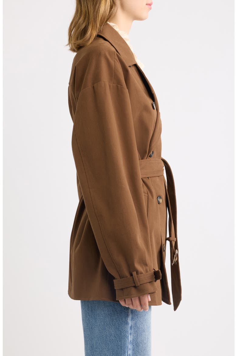 Wolfe Trench Coat, Alternate, color, LICHEN