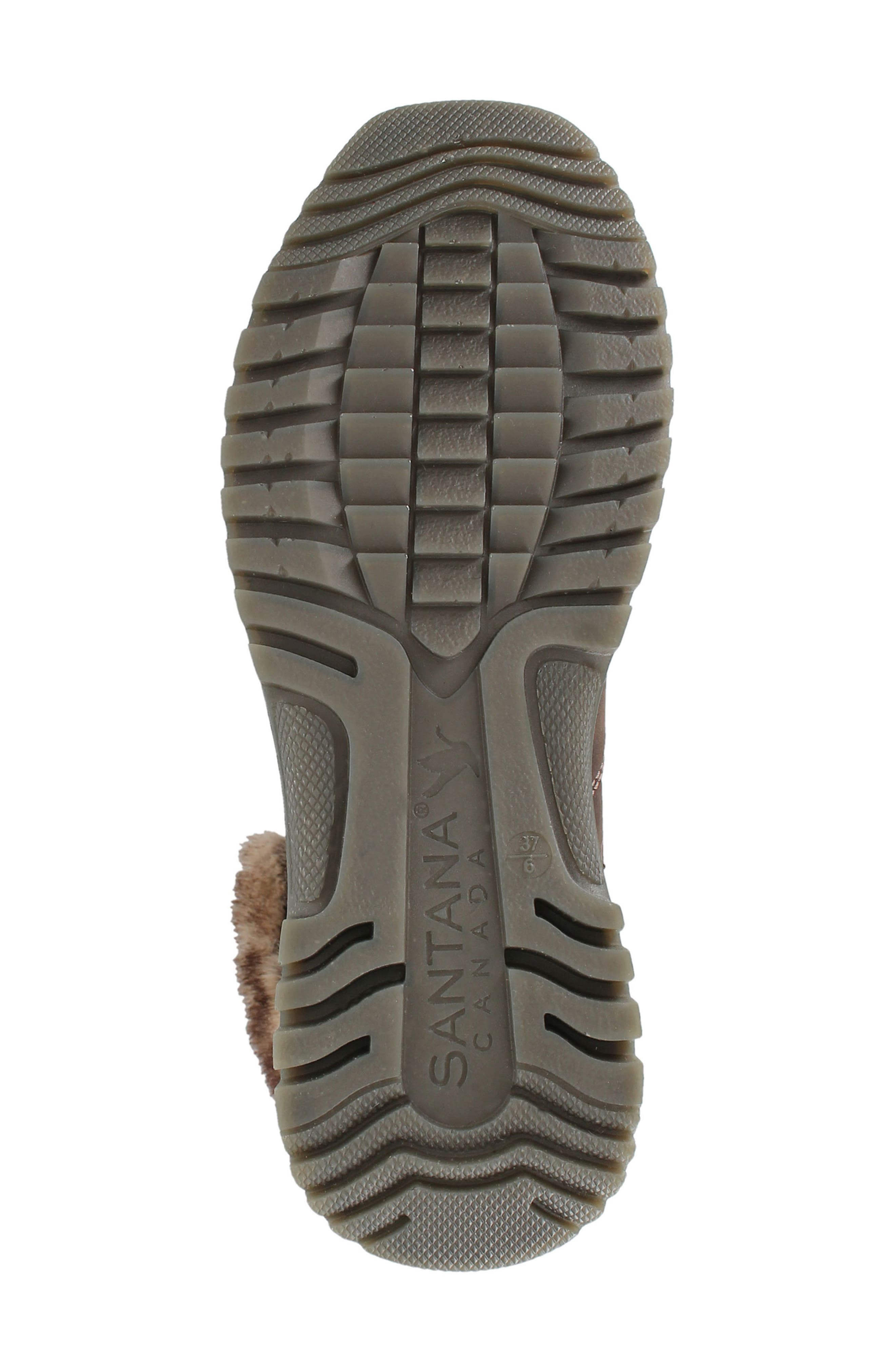 Santana Canada Milly Waterproof Boot, Alternate, color, Brown / Burgundy