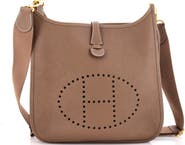 Pre-Owned Hermes Evelyne Bag Gen III Clemence PM