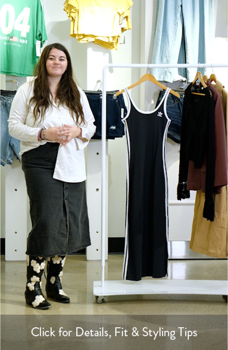 Adicolor 3-Stripes Maxi Dress, sales video thumbnail