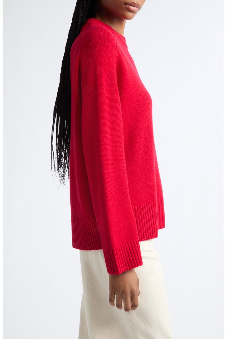 Riley Wool & Cashmere Sweater, Alternate, color, RED