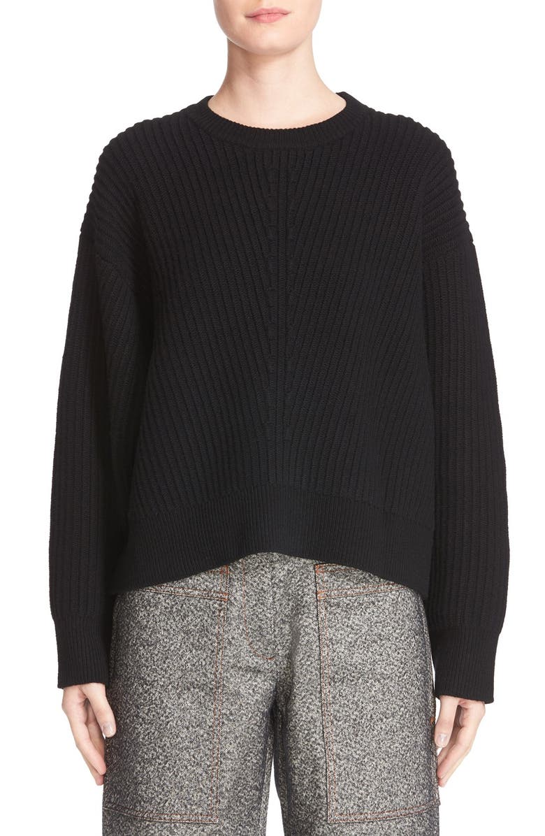 Acne Studios Java L Rib Sweater, Main, color, 