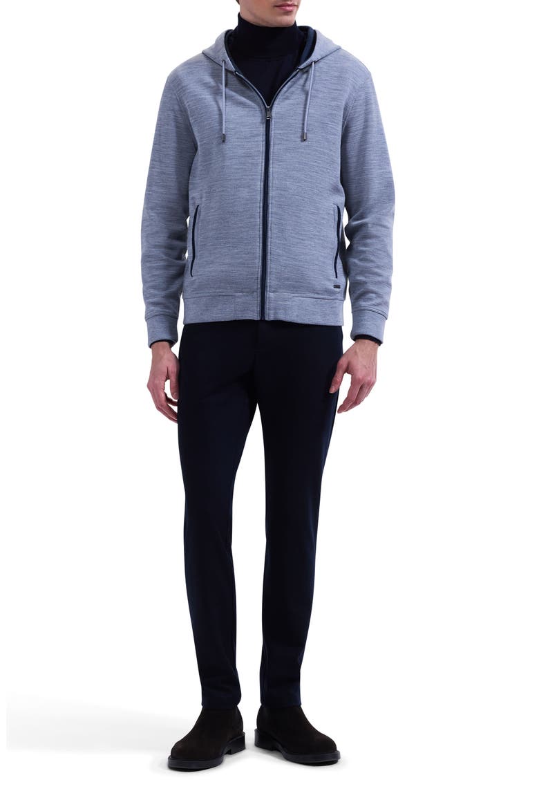 Full Zip Hoodie, Alternate, color, SLATE