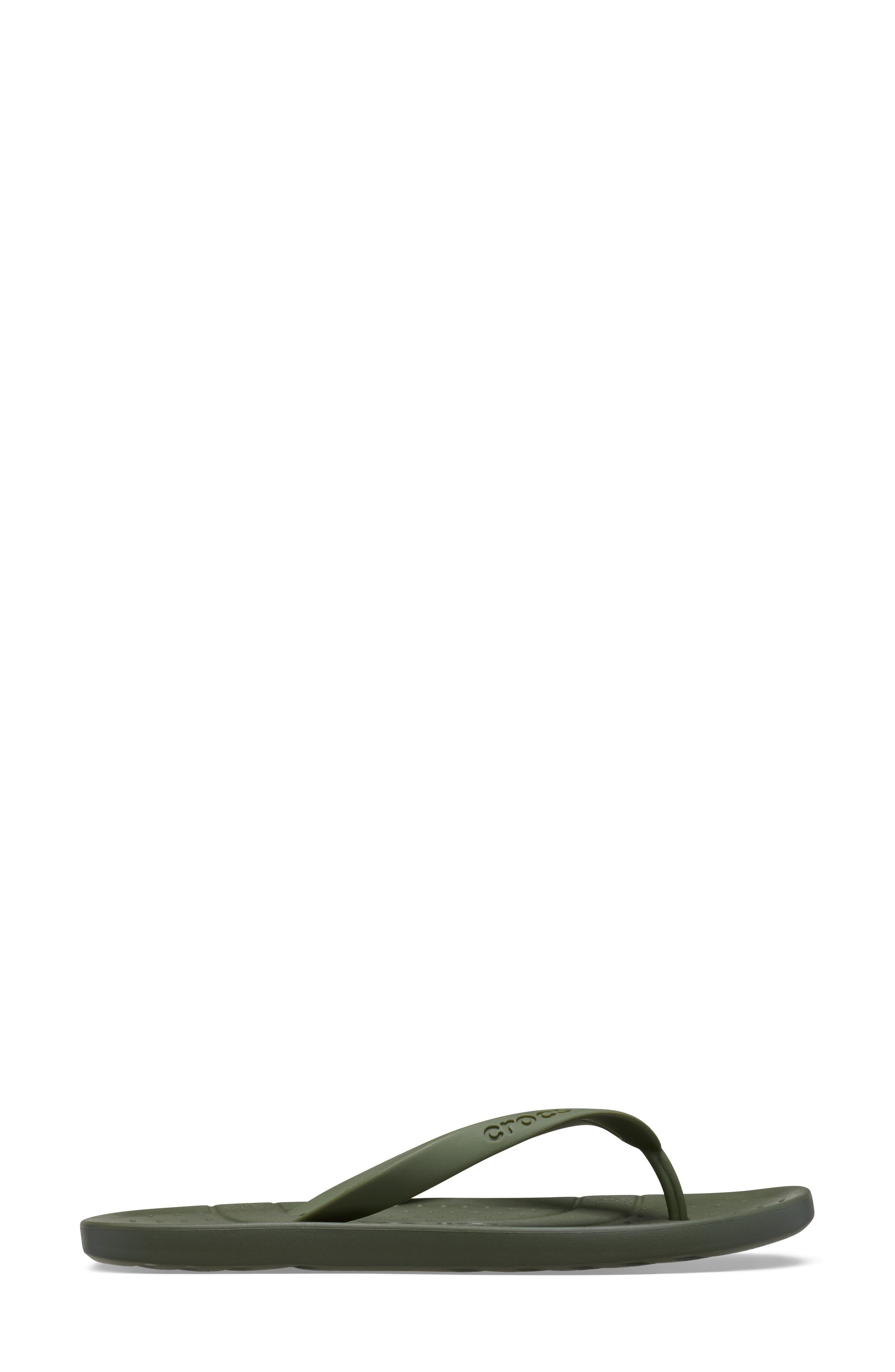 Gender Inclusive Flip Flop Sandal, Alternate, color, ARMY GREEN